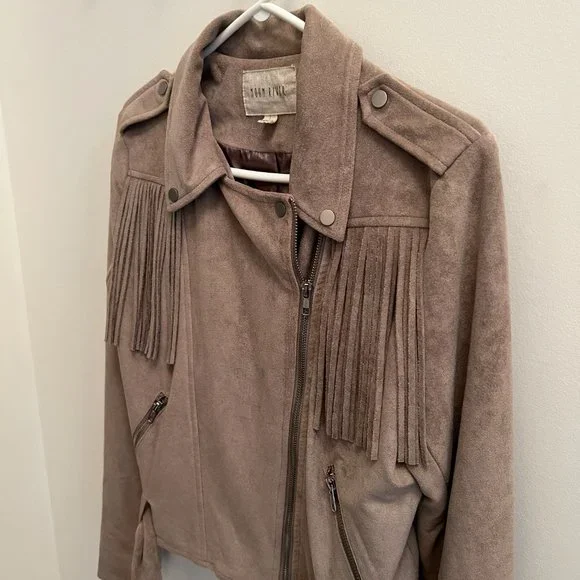 Moon River fringe moto jacket - Picture 4 of 6